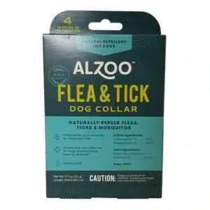 Alzoo Natural Repellent Flea and Tick Collar for Dogs Puppy/Small Breed