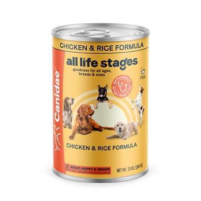 Canidae All Life Stages Chicken and Rice Canned Dog Food 13 oz cans / case of 12