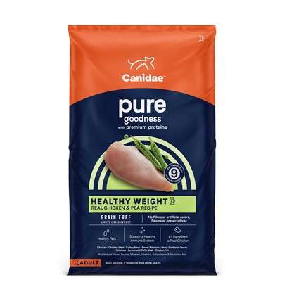 Canidae Grain Free PURE Resolve with Fresh Chicken Adult Weight Management Formula Dry Dog Food 24-lb