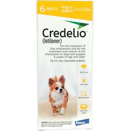 Credelio Chewable Tablet 25.1-50lb Green 1 Month