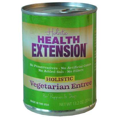 Health Extension Holistic Vegetarian Entree Canned Dog Food 13-oz, case of 12
