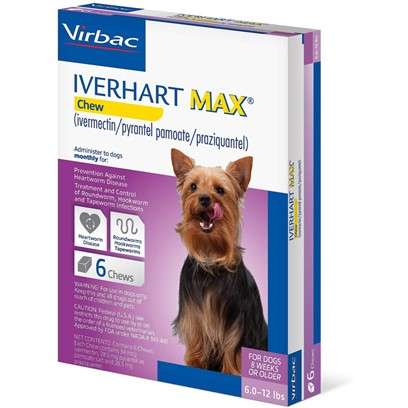 Iverhart Max Soft Chews 25.1-50 lbs, 6 Month Supply