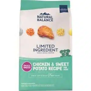 Natural Balance L.I.D. Limited Ingredient Diets Grain Free Adult Sweet Potato & Chicken Small Breed Bites Dry Dog Food 4-lb