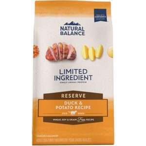 Natural Balance L.I.D. Limited Ingredient Diets Potato & Duck Dry Dog Food 4-lb