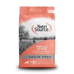 NutriSource Grain Free Small Breed Seafood Select Dry Dog Food 15-lb