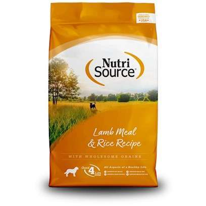 NutriSource Lamb Meal and Rice Dry Dog Food 30-lb