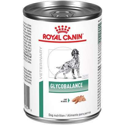 Royal Canin Veterinary Diet Adult Glycobalance Loaf in Sauce Canned Dog Food 24/13.4 oz. Cans