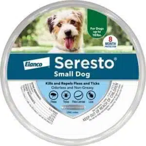 Seresto 8 Month Flea and Tick Collar For Dogs Small Dogs - Up to 18 lbs. - 8 Months