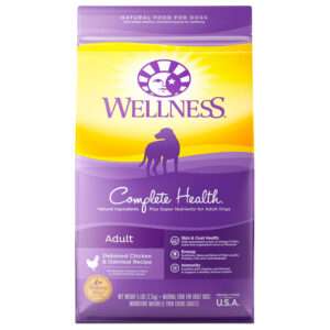 Wellness Complete Health Chicken & Oatmeal Dry Dog Food | 15 lb