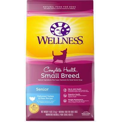Wellness Complete Health Natural Small Breed Senior Health Recipe Dry Dog Food 4-lb