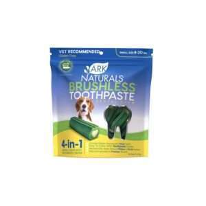 Ark Naturals Brushless Toothpaste Dog Dental Chew | 4 oz