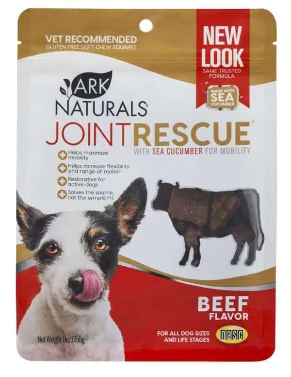 Ark Naturals Sea Mobility Joint Rescue Beef Recipe Jerky Treats - 9 oz