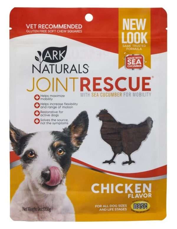 Ark Naturals Sea Mobility Joint Rescue Chicken Recipe Jerky Treats - 9 oz