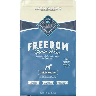 Blue Buffalo Freedom Grain Free Chicken Recipe Adult Dry Dog Food 24-lb