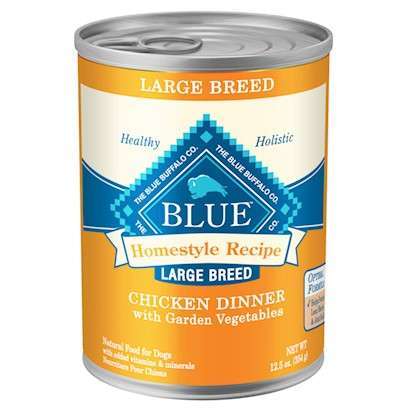 Blue Buffalo Home Style Recipe Large Breed Chicken Canned Dog Food 12.5-oz, case of 12