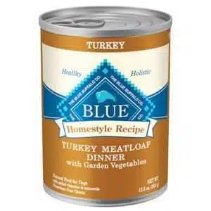Blue Buffalo Homestyle Recipe Turkey Meatloaf Dinner With Carrots And Sweet Potatoes Canned Dog Food 12.5-oz, case of 12