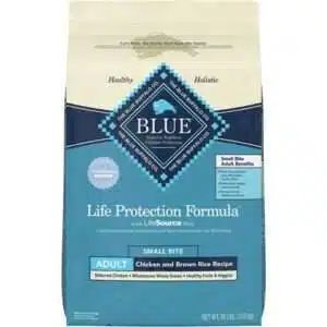 Blue Buffalo Life Protection Adult Small Bites Chicken and Brown Rice Recipe Dry Dog Food 15-lb