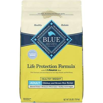 Blue Buffalo Life Protection Healthy Weight Adult Chicken and Brown Rice Recipe Dry Dog Food 15-lb
