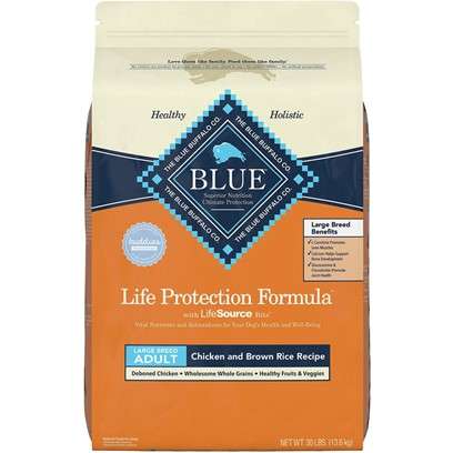 Blue Buffalo Life Protection Large Breed Adult Chicken and Brown Rice Recipe Dry Dog Food 15-lb
