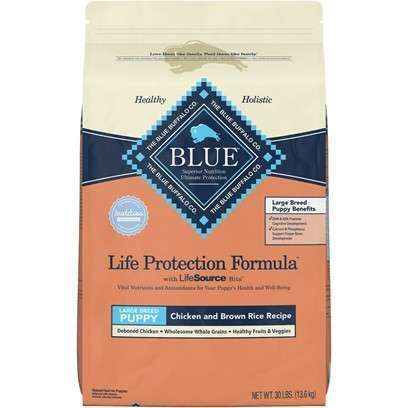 Blue Buffalo Life Protection Large Breed Puppy Chicken and Brown Rice Recipe Dry Dog Food 15-lb
