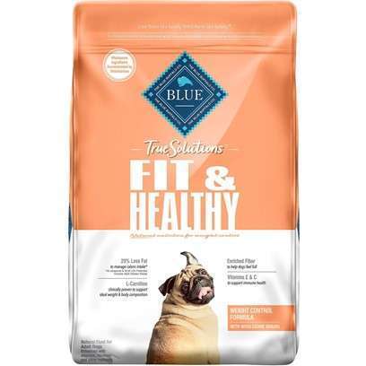 Blue Buffalo True Solutions Fit & Healthy Natural Weight Control Chicken Recipe Adult Dry Dog Food 24-lb