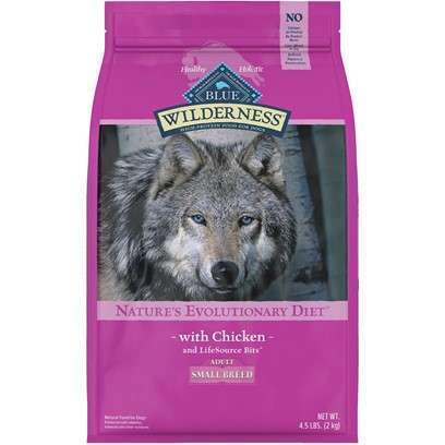 Blue Buffalo Wilderness Grain Free Small Breed Chicken Dry Dog Food 4.5-lb