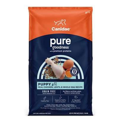 Canidae Grain Free PURE Foundations Puppy Formula Dry Dog Food 24-lb