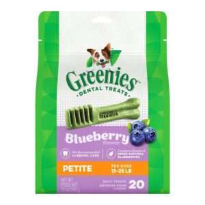 Greenies Blueberry Flavor Dental Treats Petite | 12 oz