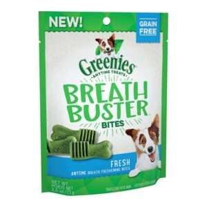 Greenies Breath Buster Bites Fresh Dog Treats | 5.5 oz