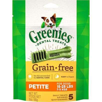 Greenies Petite Grain Free Dental Dog Chews 27-oz, 45 count