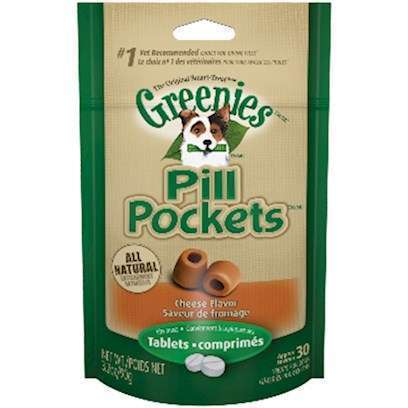 Greenies Pill Pockets Canine Cheese Flavor Dog Treats For capsules: 15.8-oz, 60 count
