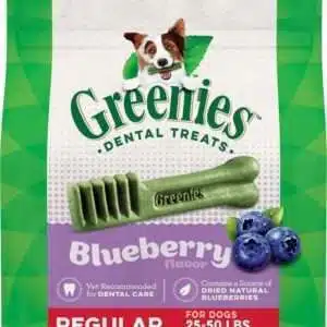 Greenies Regular Blueberry Dental Dog Chews - 12 oz, 12 count