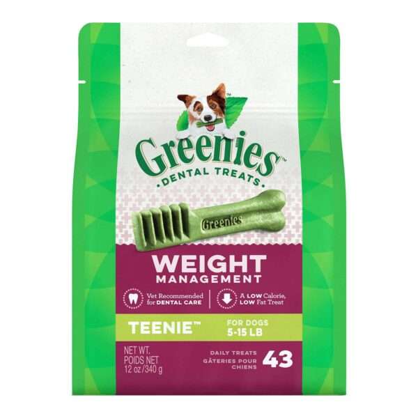 Greenies Weight Management Dental Treats Teenie | 12 oz