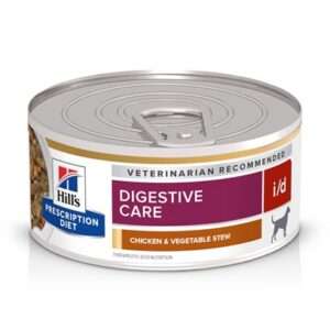 Hill's Prescription Diet i/d Digestive Care Canned Dog Food 12.5 oz, 12-pack, Chicken & Vegetable Stew Flavor