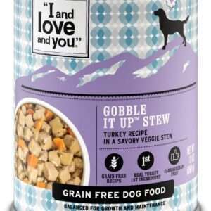 I & Love & You Grain Free Gobble It Up Stew Canned Dog Food - 13 oz, case of 12