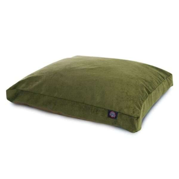 Majestic Pet Villa Collection Rectangle Dog Bed in Fern, Size: 36"L x 29"W x 4"H | Polyester | PetSmart