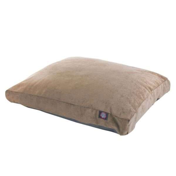 Majestic Pet Villa Collection Rectangle Dog Bed in Pearl, Size: 44"L x 36"W x 5"H | Polyester | PetSmart