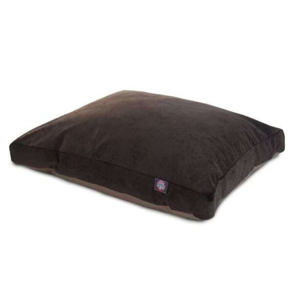 Majestic Pet Villa Collection Rectangle Dog Bed in Storm, Size: 36"L x 29"W x 4"H | Polyester | PetSmart