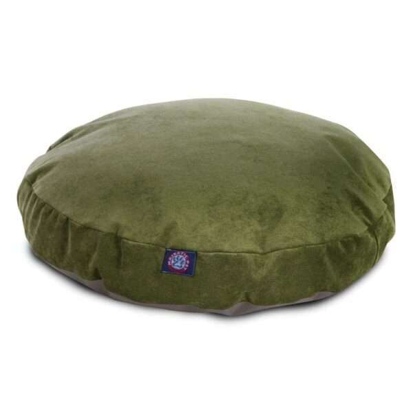 Majestic Pet Villa Collection Round Dog Bed in Fern, Size: 36"L x 36"W x 5"H | Polyester | PetSmart