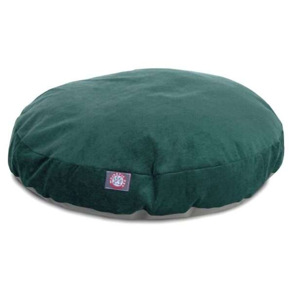 Majestic Pet Villa Collection Round Dog Bed in Marine, Size: 36"L x 36"W x 5"H | Polyester | PetSmart