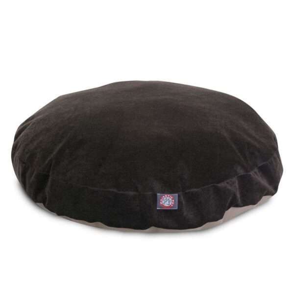 Majestic Pet Villa Collection Round Dog Bed in Storm, Size: 30"L x 30"W x 4"H | Polyester | PetSmart