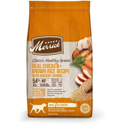 Merrick Classic Real Chicken and Green Peas Recipe with Ancient Grains Dry Dog Food 25-lb