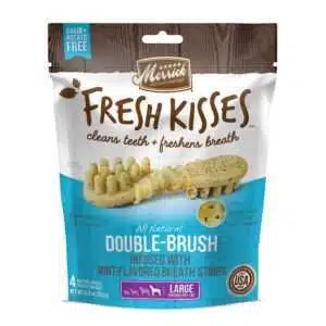 Merrick Fresh Kisses Mint Strips Large Dog Treats | 27 oz
