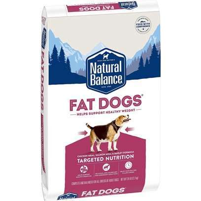 Natural Balance Fat Dogs Low Calorie Dry Dog Food 15-lb