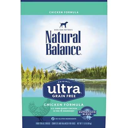Natural Balance Original Ultra Grain Free Chicken Recipe Dry Dog Food 11-lb