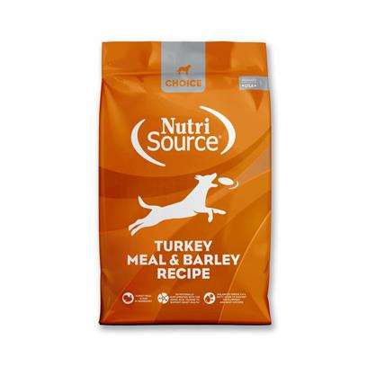 NutriSource Choice Turkey Meal & Barley Recipe Dry Dog Food 30-lb