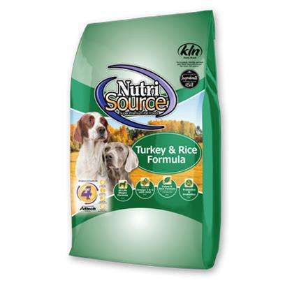 NutriSource Turkey & Rice Recipe Dry Dog Food 30-lb