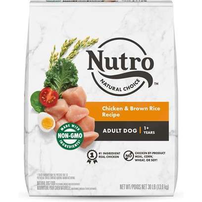 Nutro Wholesome Essentials Adult Farm-Raised Chicken, Brown Rice & Sweet Potato Dry Dog Food 13-lb