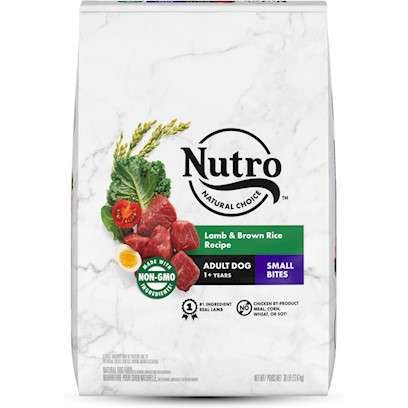 Nutro Wholesome Essentials Small Bites Adult Pasture-Fed Lamb & Rice Dry Dog Food 12-lb