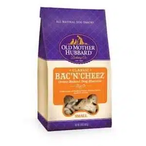 Old Mother Hubbard Crunchy Classic Natural BacNCheez Biscuits Dog Treats Large Biscuits: 53-oz